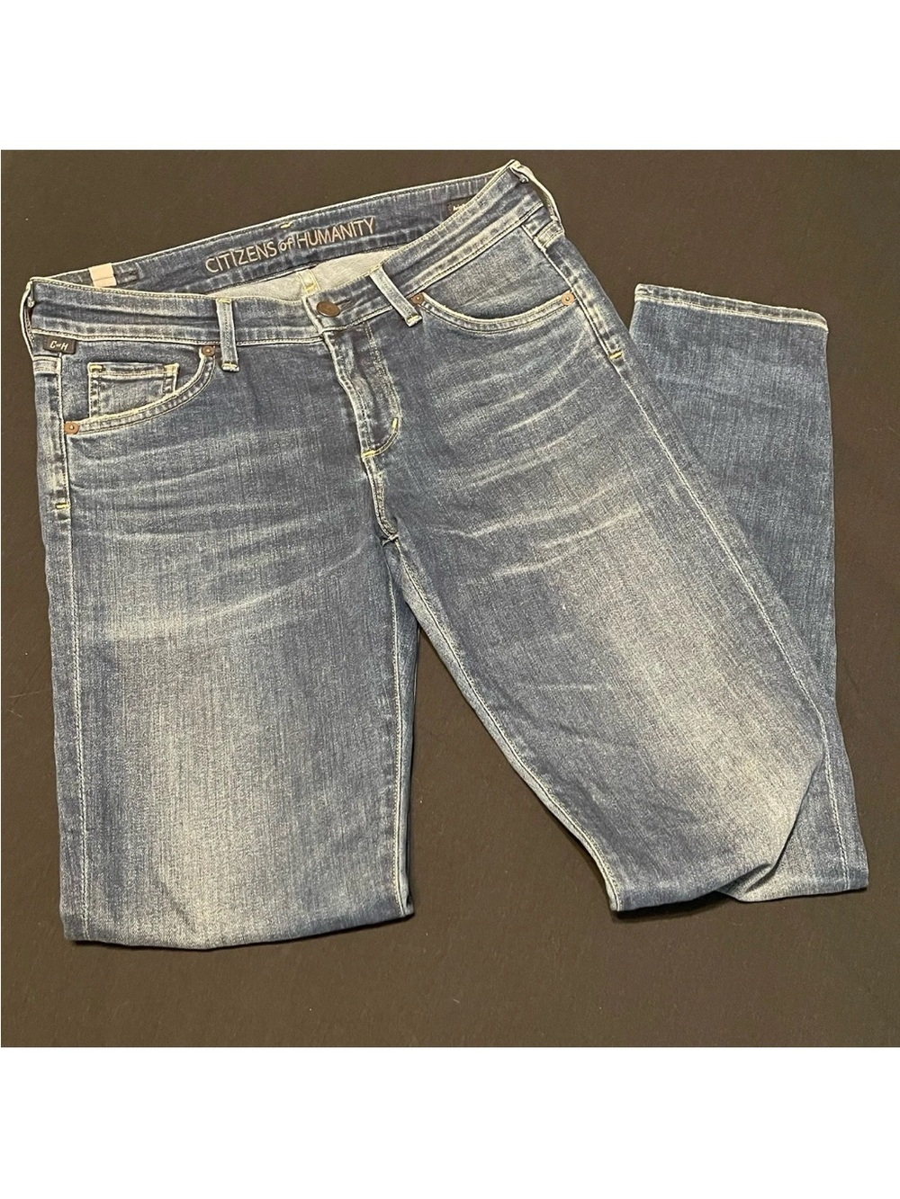 Citizens Of Humanity Arielle Mid-rise Skinny Women's Size 27 Blue Denim Jeans